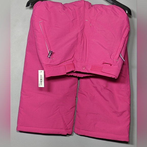 NEW Amazon Essentials Girls' Water-Resistant Snow Pant Pink Sz 10 (large) - Picture 4 of 5
